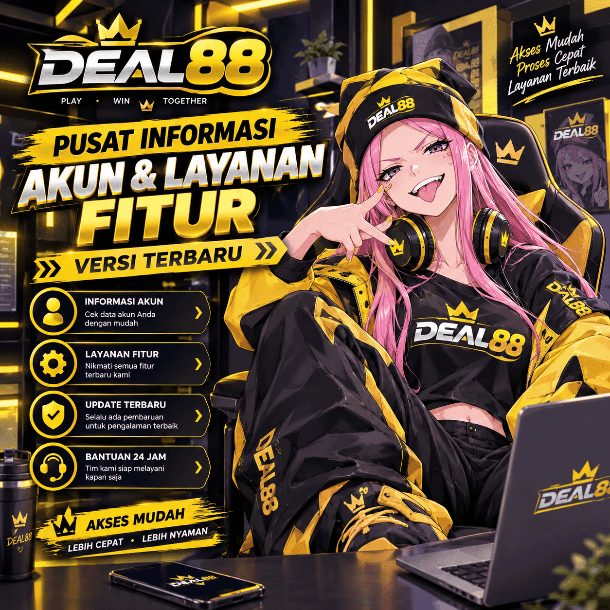 DEAL88 promo reward dan bonus member