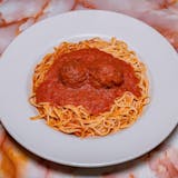 Angel Hair with Meatballs
